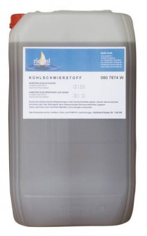 Cooling lubricant for nearly all materials, low-foaming product 